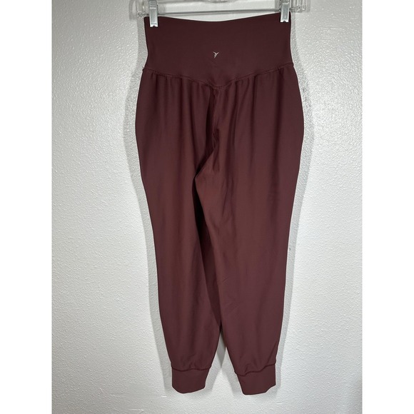 Old Navy Powersoft Pants Womens Small Jogger High Rise Activewear Pockets Athlet - Picture 2 of 8